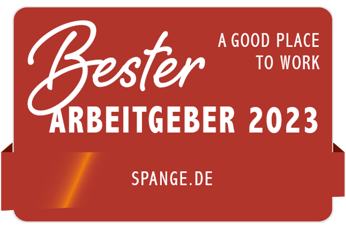 Bester Arbeitgeber Siegel 2023 - Spange.de